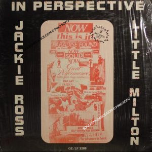IN PERSPECTIVE ( incl. street girl, i'm in love with you, ain't no fun to me, love master, i think i'm losing you, i'm back and this time to stay, etc. )
