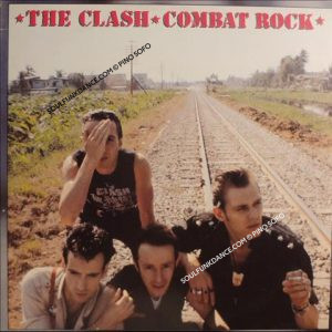 COMBAT ROCK ( cont. car jamming, overpowered by funk, rock the casbah, etc.)