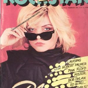 MENSILE ROCKSTAR | ROCKSTAR - NÂ° 5 ( FEBBRAIO 81 ) - cont. MAX POSTER COLOR- BOB DYLAN, con discografia, articoli, etc. -