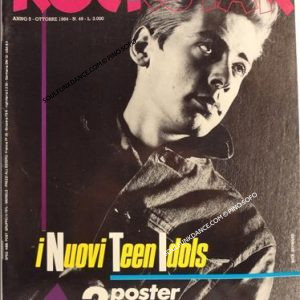 MENSILE ROCKSTAR | ROCKSTAR - NÂ° 49 ( OTTOBRE 84 ) cont. DOPPIO MAX POSTER- PRETENDERS/ KAJAGOOGOO