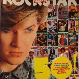 MENSILE ROCKSTAR | ROCKSTAR - N° 50 ( NOVEMBRE 84 ) - 116 pagine -