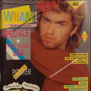 MENSILE TUTTI FRUTTI | TUTTI FRUTTI - N° 40 ( FEBBRAIO 1986 )- cont. Doppio Poster Color SIMON LE BON - PAUL STANLEY -