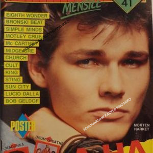 MENSILE TUTTI FRUTTI | TUTTI FRUTTI N° 41 ( MARZO 1986 )- cont. Doppio Poster Color MADONNA - DRUM THEATRE -