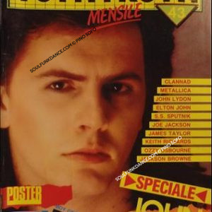 MENSILE TUTTI FRUTTI | TUTTI FRUTTI N° 43 ( MAGGIO 1986 )- cont. Doppio Poster Color DAVID BOWIE - BOY GEORGE -