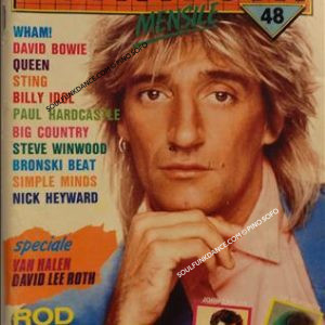 MENSILE TUTTI FRUTTI | TUTTI FRUTTI N° 48 ( OTTOBRE 1986 )- cont. Doppio Poster Color JOHN TAYLOR - LO SCRONDO -