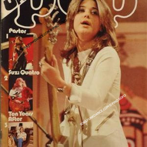 POP - MENSILE IN TEDESCO | POP- NÂ° 25 - 1973 ( cont. DOPPIO POSTER - SUZI QUATRO/ TEN YEARS AFTER )