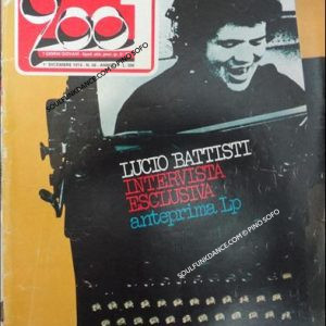 SETTIMANALE CIAO 2001 - 1974 | NÂ° 48 - 1 DICEMBRE 1974