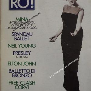 RARO - RIVISTA MENSILE DI COLLEZIONISMO MUSICALE | RARO - N° 0 - Numero Unico 1987 - MINA intervista inedita & discografia ( VERY RARE )