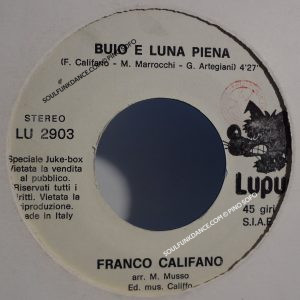 BUIO E LUNA PIENA / ED IO CANTO PER TE