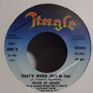 THAT'S WHEN ( WE' LL BE FREE )/ CHARLIE
