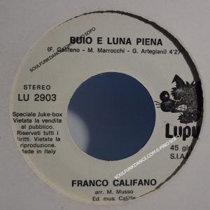 BUIO E LUNA PIENA / ED IO CANTO PER TE