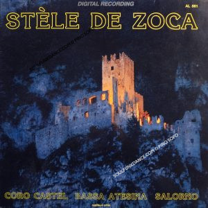 STELE DE ZOCA ( testi, interno copertina )