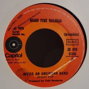 WE'RE AN AMERICAN BAND / CREEPIN'