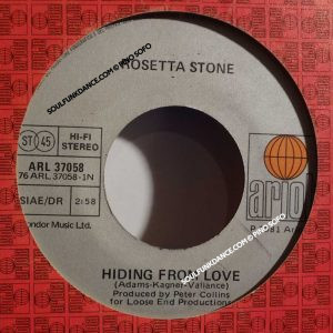 HIDING FROM LOVE / GOODBYE GUITARMAN / WHEN YOU'RE STANDING THERE