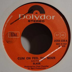 CUM ON FEEL THE NOIZE / I' M MEE, I' M NOW, AN' THA'S ORL