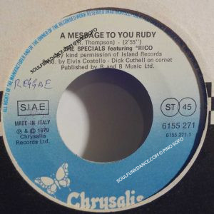 A MESSAGE TO YOU RUDY / NITE KLUB