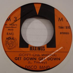 GET DOWN GET DOWN / THE POWER-PLAY