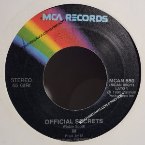 MANIAC / OFFICIAL SECRETS