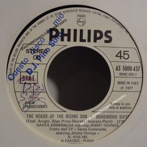 THE HOUSE OF THE RISING SUN + QUASIMODO SUITE
