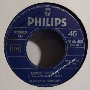DISCO SHIRLEY / I GUESS THINGS HAVE TO CHANGE