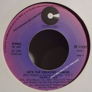 SOMEBODY LOVES ME / HE' S THE GREATEST DANCER