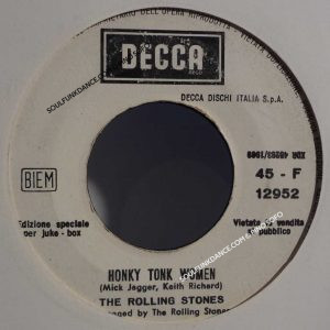 HONKY TONK WOMEN / YOU CAN'T ALWAYS GET WHAT YOU WANT
