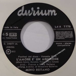 L'AMORE E' UN AQUILONE/ ERA UN GIORNO QUALUNQUE