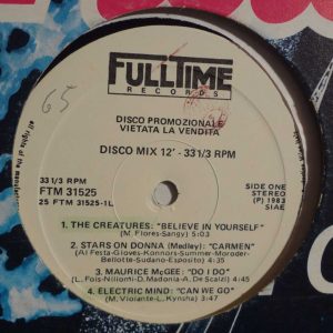 ORLANDO JOHNSON, CREATURES, KANO, MARZIO DANCE, MAURICE Mc GEE, ELECTRIC MIND, AKABA