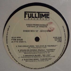 ORLANDO JOHNSON, CREATURES, KANO, MARZIO DANCE, MAURICE Mc GEE, ELECTRIC MIND, AKABA