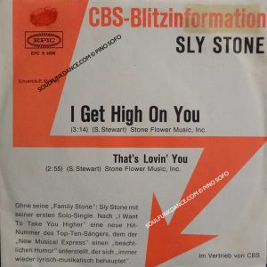 I GET HIGH ON YOU / THAT'S LOVIN' YOU