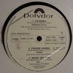 GENERE- pop, rock, electro disco, new wave-