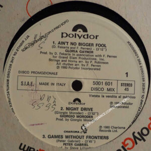 GENERE- disco, pop rock, pop disco-