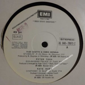 STUMBLIN' / BUK-IN-HAMM PALACE/ SYMPHONY IN BLUE/ IO,TU,NOI / LE VENT DE L'AMOUR