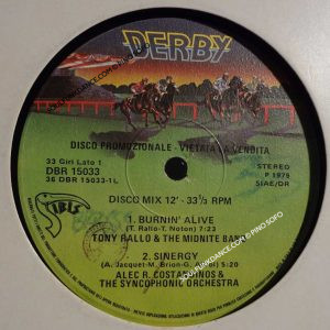 BURNIN' ALIVE / SINERGY / THE MAN IN LOVE / DON'T STOP