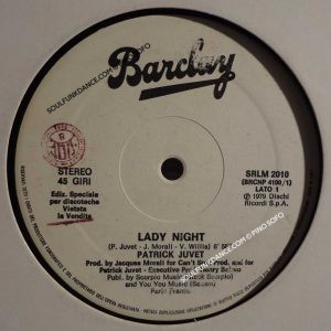 LADY NIGHT ( great hit euro disco ) / LET ME TAKE YOU DANCING