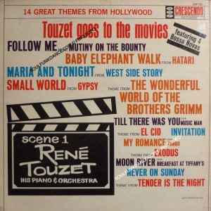 TOUZET GOES TO THE MOVIES - Latin bossa, cha-cha )
