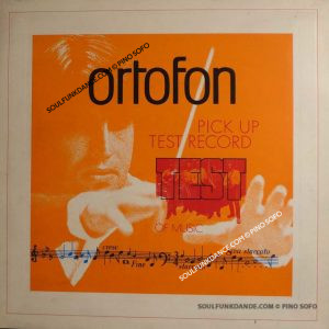 ORTOFON PICK UP TEST RECORD