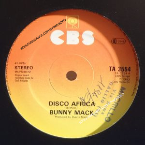 DISCO AFRICA / DISCO AFRICA- dub version-