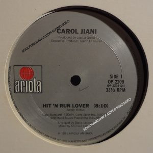 HIT 'N RUN LOVER- 8:10 min. / ALL THE PEOPLE OF THE WORLD