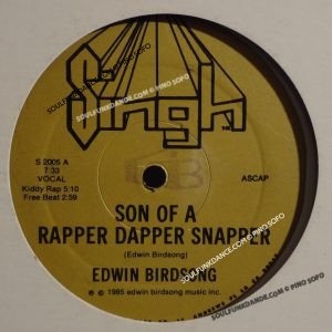 SON OF A RAPPER DAPPER SNAPPER / 4 version