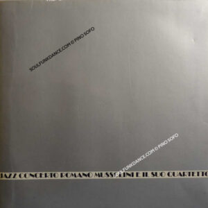 JAZZ CONCERTO- with, GLAUCO MASETTI, CICCI SANTUCCI, PIERO MONTANARI, WILFRED COPELLO