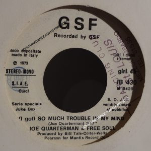 SO MUCH TROUBLE IN MY MIND / ECHOES OF JERUSALEM