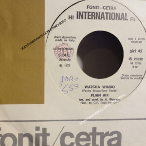 WATCHA WIMBO / LOVIN' YOU