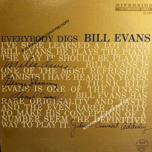 EVERYBODY DIGS BILL EVANS  ( jazz )