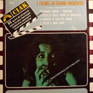 cont. PROFONDO ROSSO, DEATH DIES, SUSPIRIA, WITCH, PIUME DI CRISTALLO,QUATTRO MOSCHE DI VELLUTO GRIGIO, IL GATTO A NOVE CODE, etc.