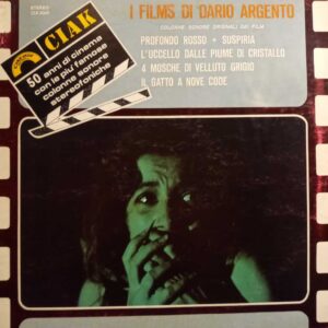 cont. PROFONDO ROSSO, DEATH DIES, SUSPIRIA, WITCH, PIUME DI CRISTALLO,QUATTRO MOSCHE DI VELLUTO GRIGIO, IL GATTO A NOVE CODE, etc.