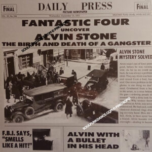 ALVIN STONE ( THE BIRTH AND DEATH OF A GANGSTER )