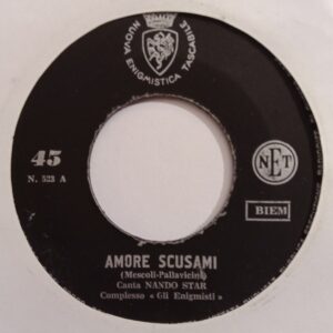 AMORE SCUSAMI / QUATTRO PAROLE