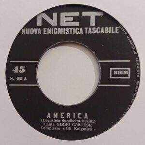 AMERICA / SONO SOLO