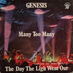 MANY TO MANY / THE DAY THE LIGHT WENT OUT  ( Only Cover )
